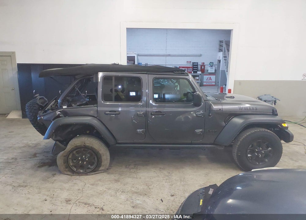 2021 JEEP WRANGLER UNLIMITED VIN: 1C4HJXDN8MW744768