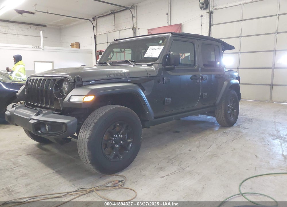 2021 JEEP WRANGLER UNLIMITED VIN: 1C4HJXDN8MW744768