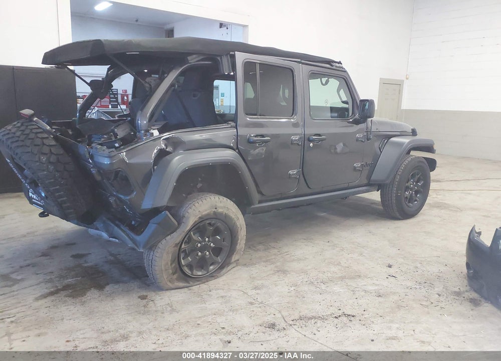 2021 JEEP WRANGLER UNLIMITED VIN: 1C4HJXDN8MW744768