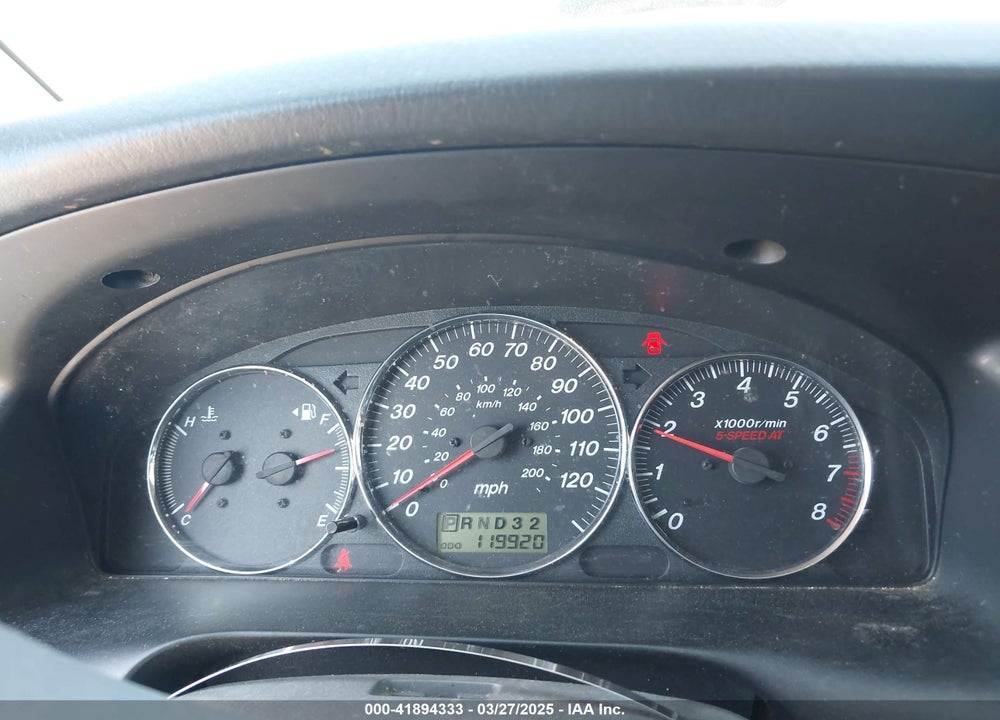 2005 MAZDA MPV LX-SV VIN: JM3LW28A350551655