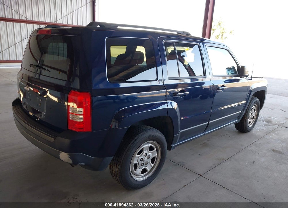 2014 JEEP PATRIOT VIN: 1C4NJRBB5ED605640