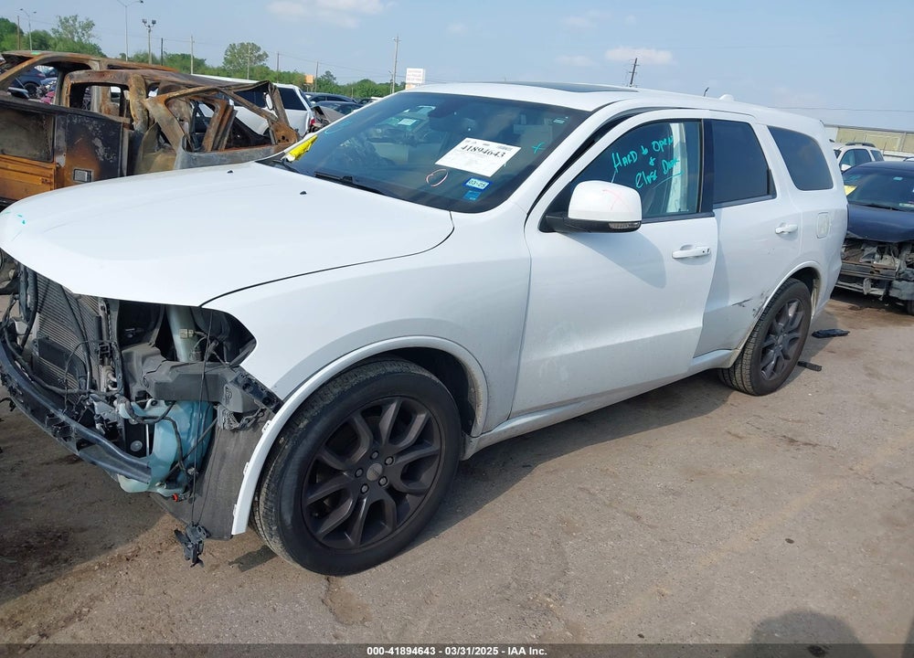 2015 DODGE DURANGO R/T VIN: 1C4SDHCT0FC953395