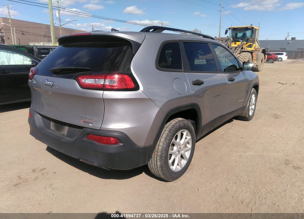 2016 JEEP CHEROKEE VIN: 1C4PJLAB2GW346958