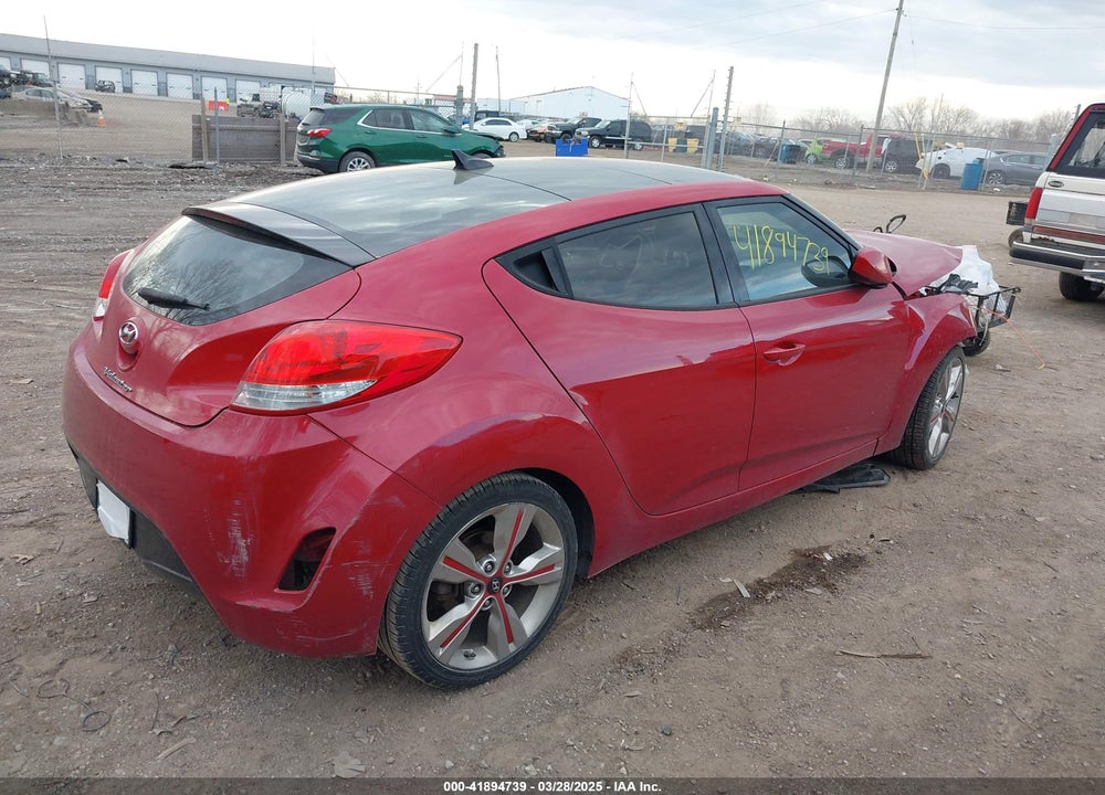 2016 HYUNDAI VELOSTER VIN: KMHTC6AD0GU304338