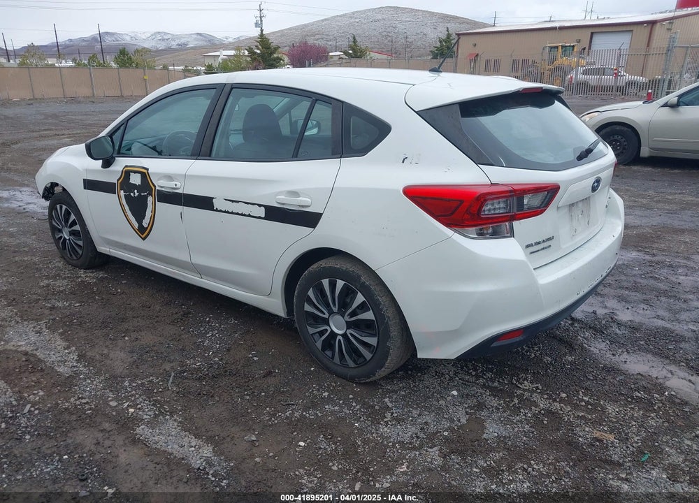 2021 SUBARU IMPREZA VIN: 4S3GTAB6XM3705793