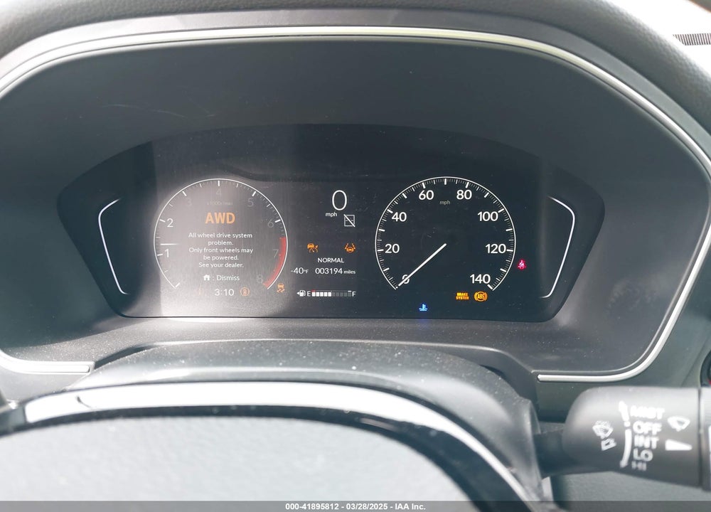 2025 HONDA PILOT SPORT VIN: 5FNYG1H36SB044270