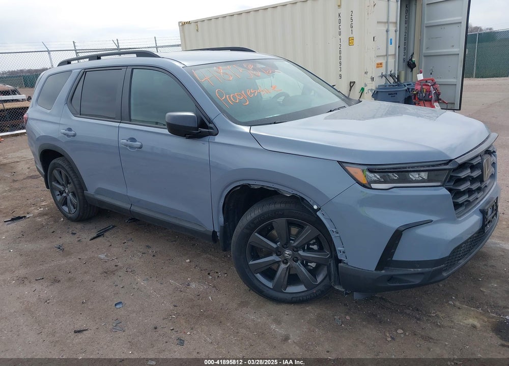 2025 HONDA PILOT SPORT VIN: 5FNYG1H36SB044270