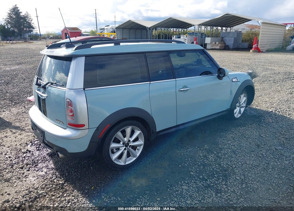 2013 MINI CLUBMAN COOPER S VIN: WMWZG3C52DT800103