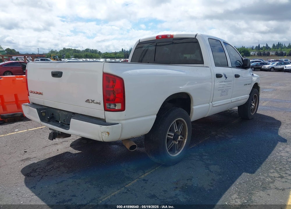 2004 DODGE RAM 1500 SLT/LARAMIE VIN: 1D7HU18D04S773586