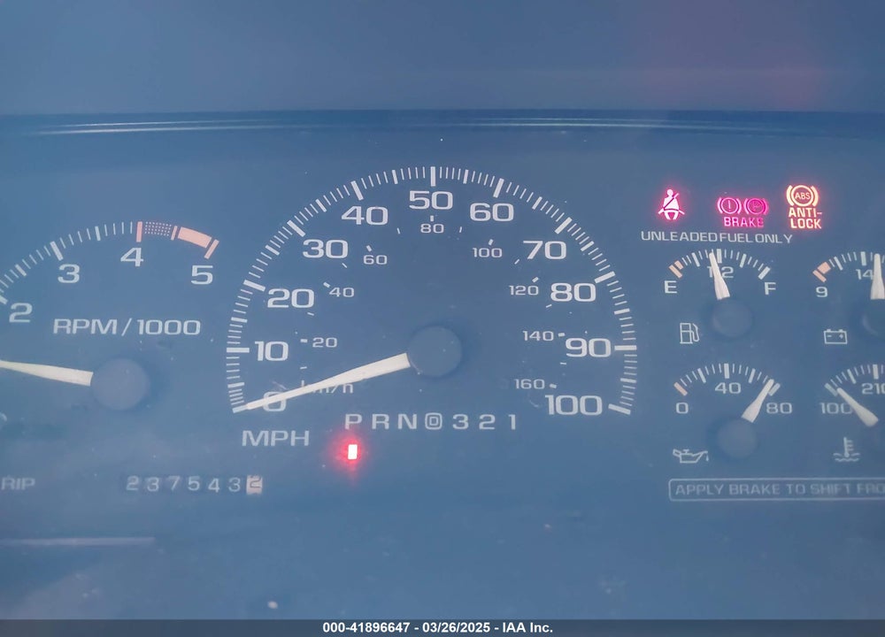 1995 CHEVROLET GMT-400 VIN: 1GCEK19K5SE195903