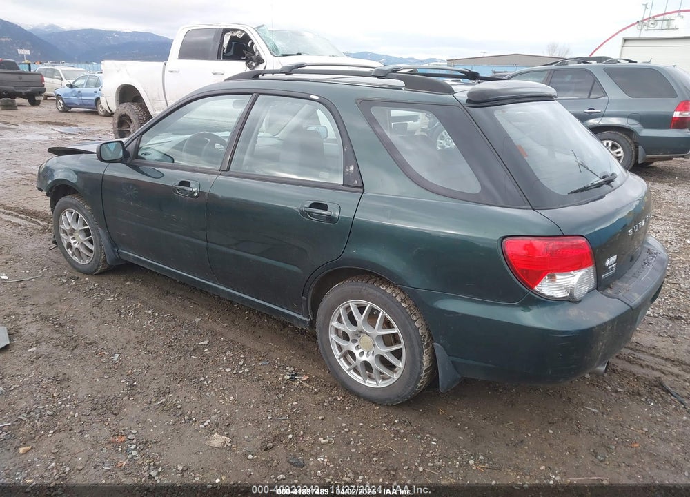 2004 SUBARU IMPREZA 2.5TS VIN: JF1GG65594G808285