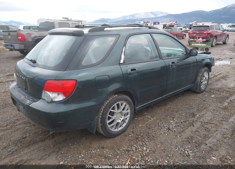 2004 SUBARU IMPREZA 2.5TS VIN: JF1GG65594G808285