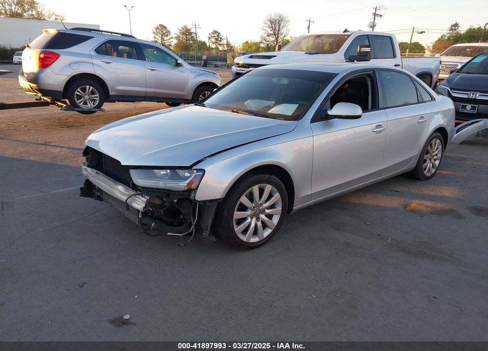 2013 AUDI A4 VIN: WAUAFAFL2DN021089