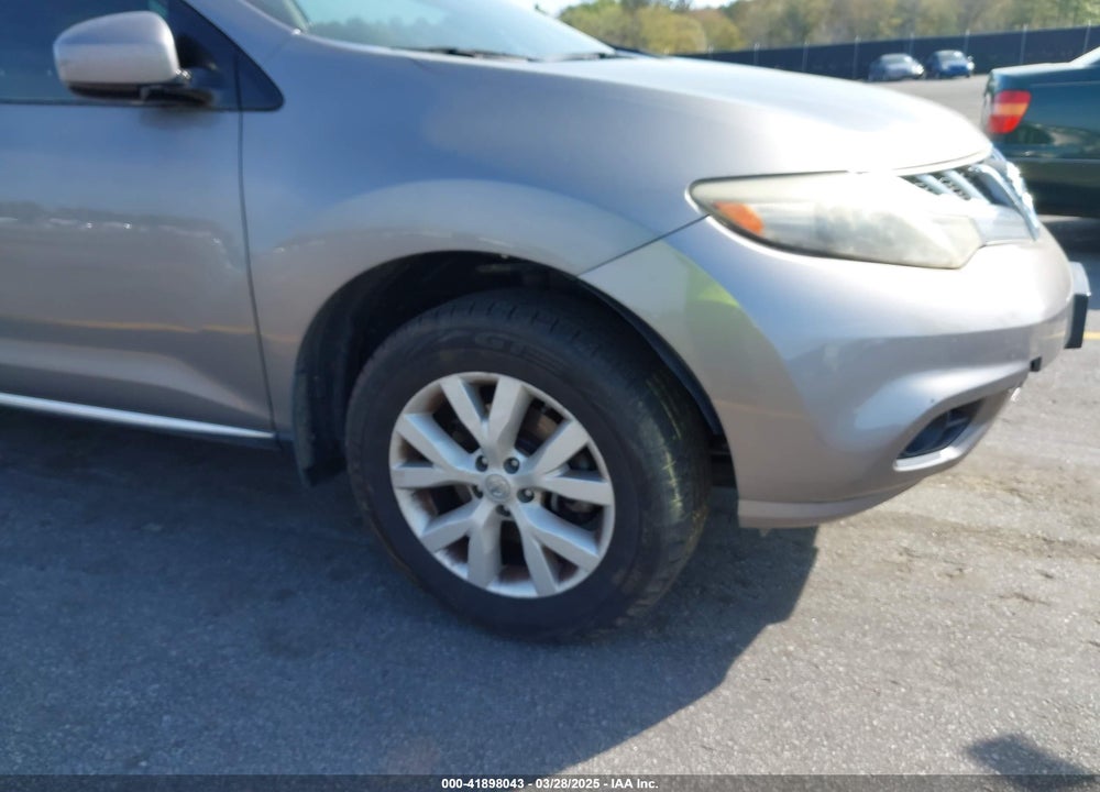 2012 NISSAN MURANO SL VIN: JN8AZ1MW9CW209533