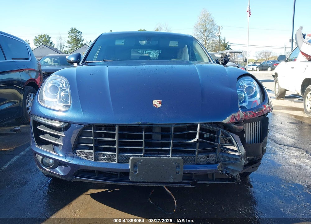 2015 PORSCHE MACAN S VIN: WP1AB2A54FLB71702