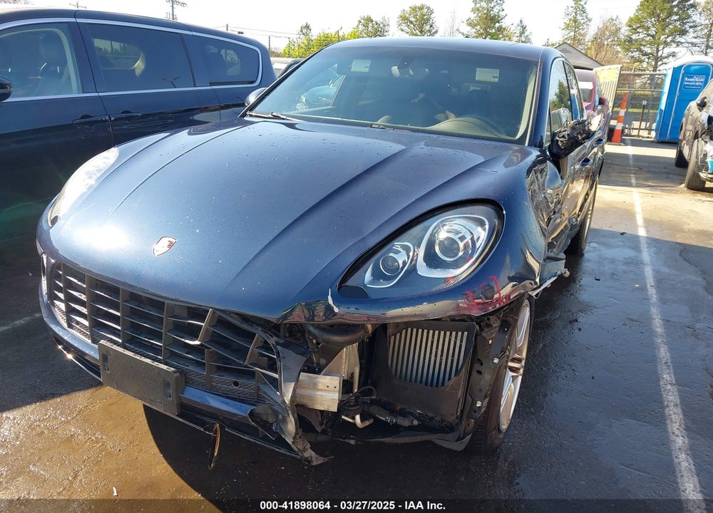 2015 PORSCHE MACAN S VIN: WP1AB2A54FLB71702