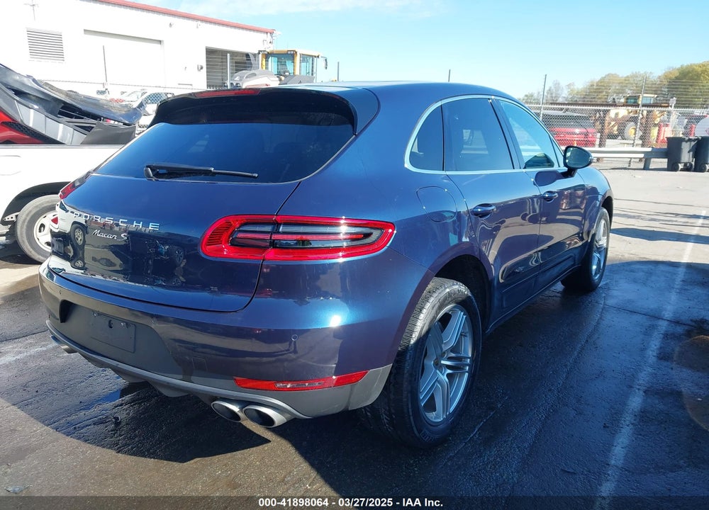 2015 PORSCHE MACAN S VIN: WP1AB2A54FLB71702