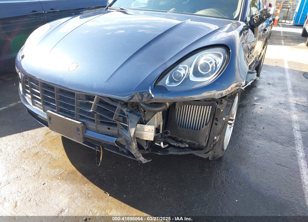 2015 PORSCHE MACAN S VIN: WP1AB2A54FLB71702