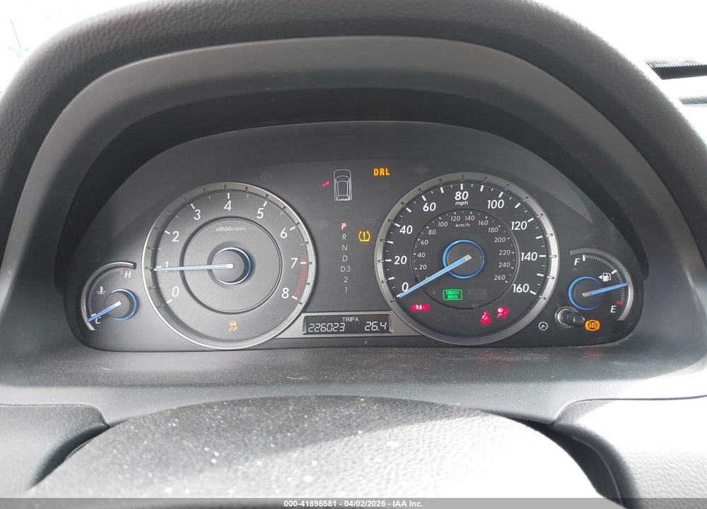 2012 HONDA CROSSTOUR VIN: 5J6TF2H58CL005841