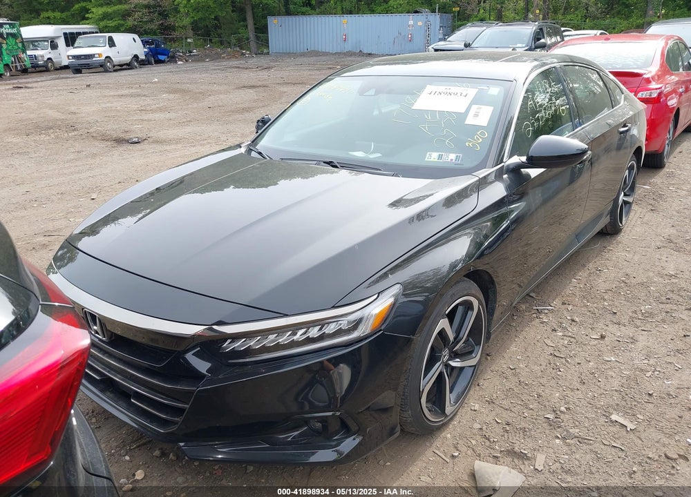 2021 HONDA ACCORD VIN: 1HGCV2F38MA018937