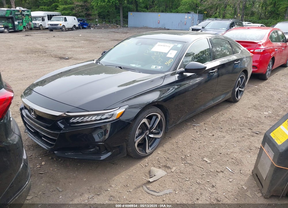 2021 HONDA ACCORD VIN: 1HGCV2F38MA018937