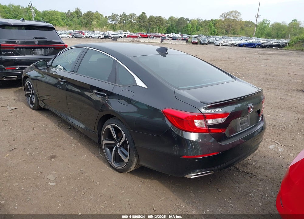 2021 HONDA ACCORD VIN: 1HGCV2F38MA018937