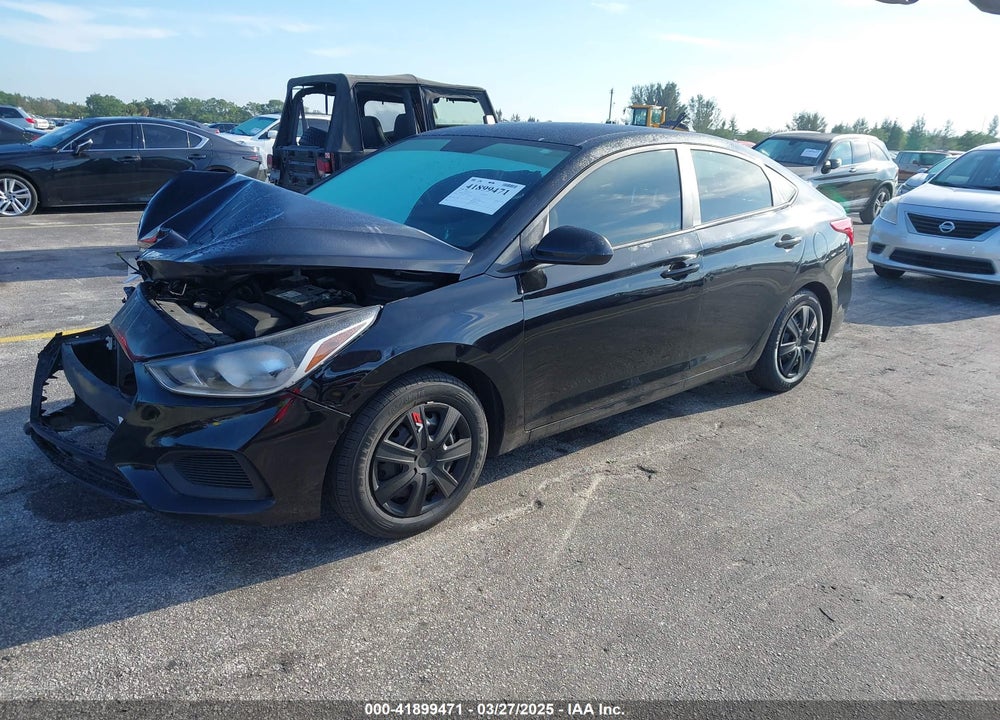 2019 HYUNDAI ACCENT SE VIN: 3KPC24A34KE080078