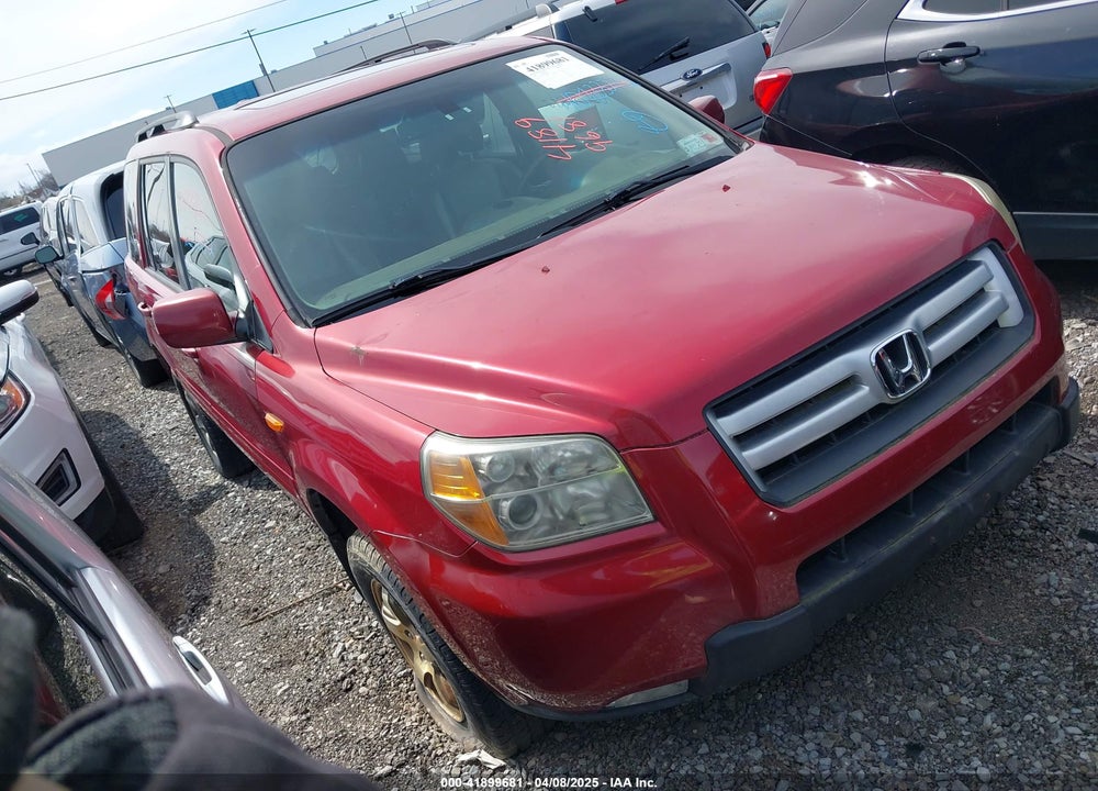 2006 HONDA PILOT EX-L VIN: 5FNYF18576B023812