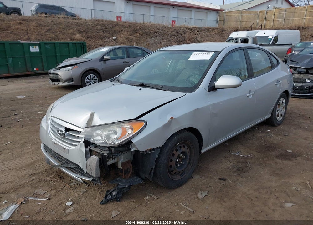 2010 HYUNDAI ELANTRA VIN: KMHDU4AD9AU901985
