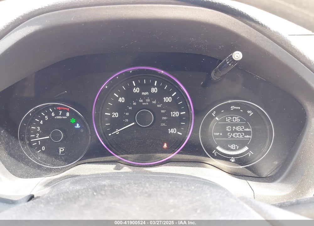 2017 HONDA HR-V VIN: 3CZRU6H37HG705585
