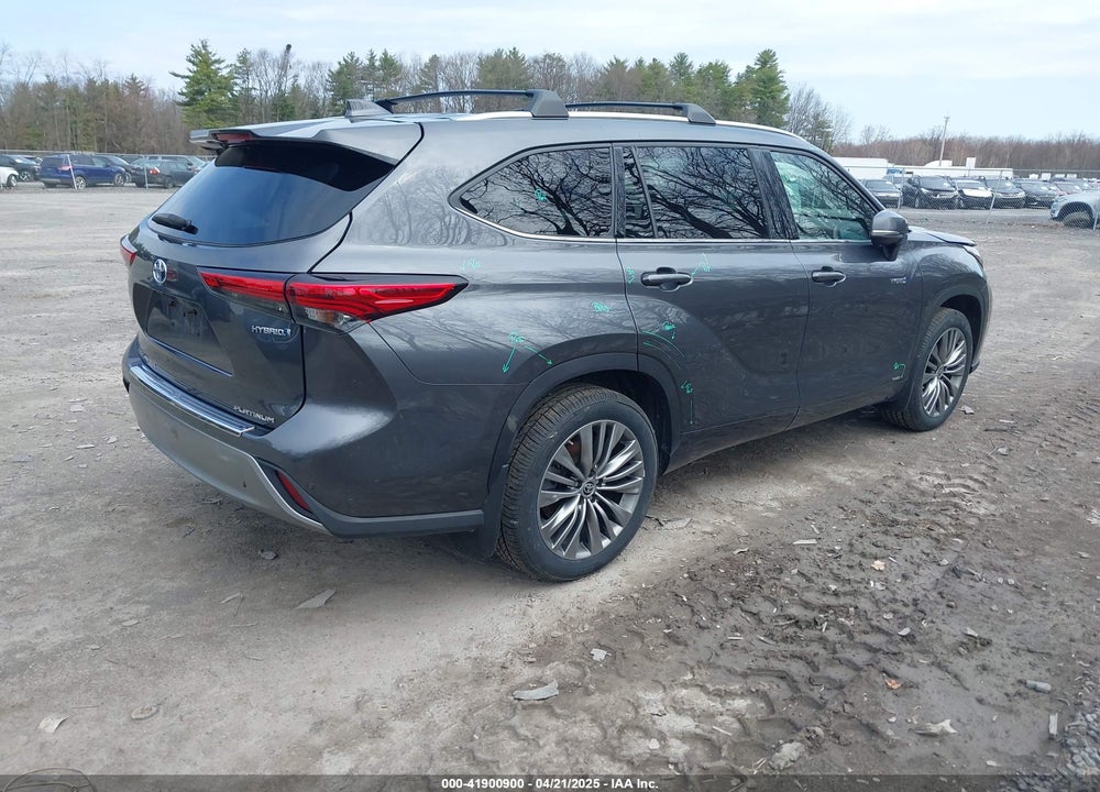 2020 TOYOTA HIGHLANDER HYBRID PLATINUM VIN: 5TDEBRCH1LS014092