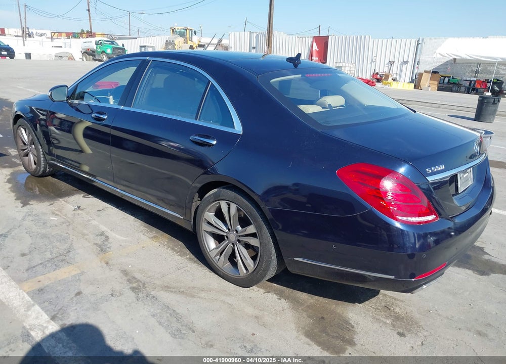 2014 MERCEDES-BENZ S 550 VIN: WDDUG8CB4EA047175
