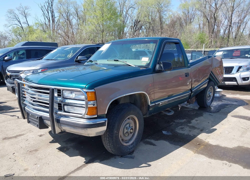 1997 CHEVROLET K1500 FLEETSIDE VIN: 1GCEK14R0VZ239176