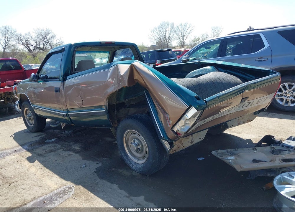 1997 CHEVROLET K1500 FLEETSIDE VIN: 1GCEK14R0VZ239176