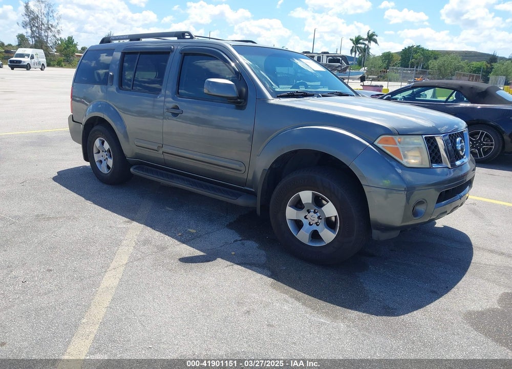 2007 NISSAN PATHFINDER SE VIN: 5N1AR18U87C614564