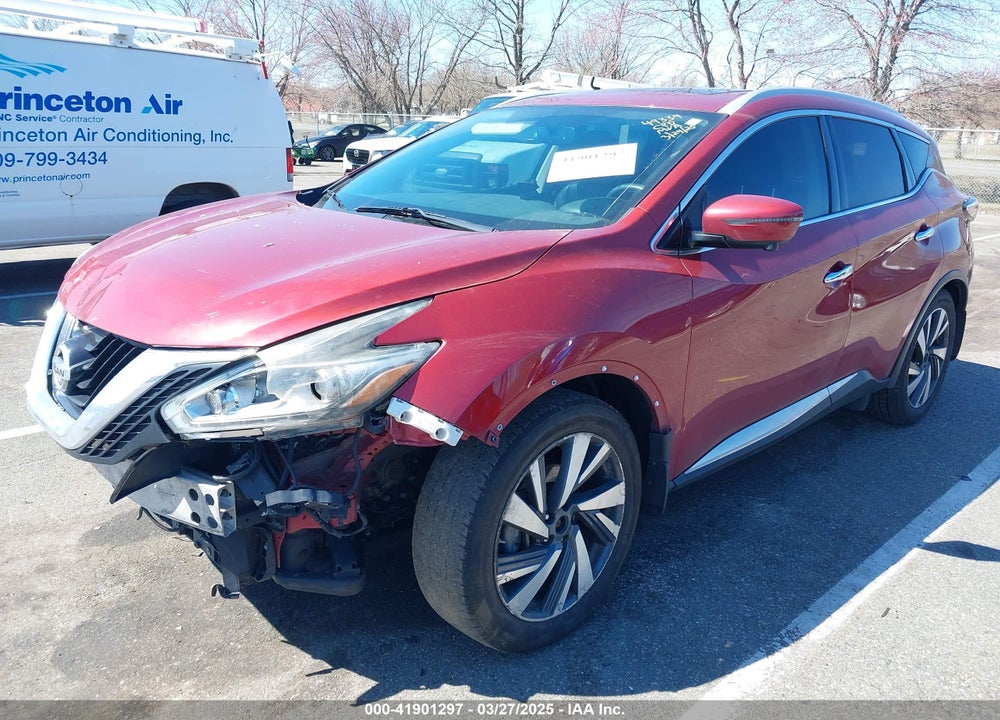 2018 NISSAN MURANO VIN: 5N1AZ2MG3JN104401