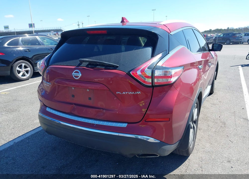 2018 NISSAN MURANO VIN: 5N1AZ2MG3JN104401