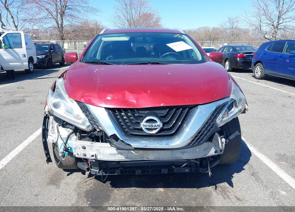 2018 NISSAN MURANO VIN: 5N1AZ2MG3JN104401