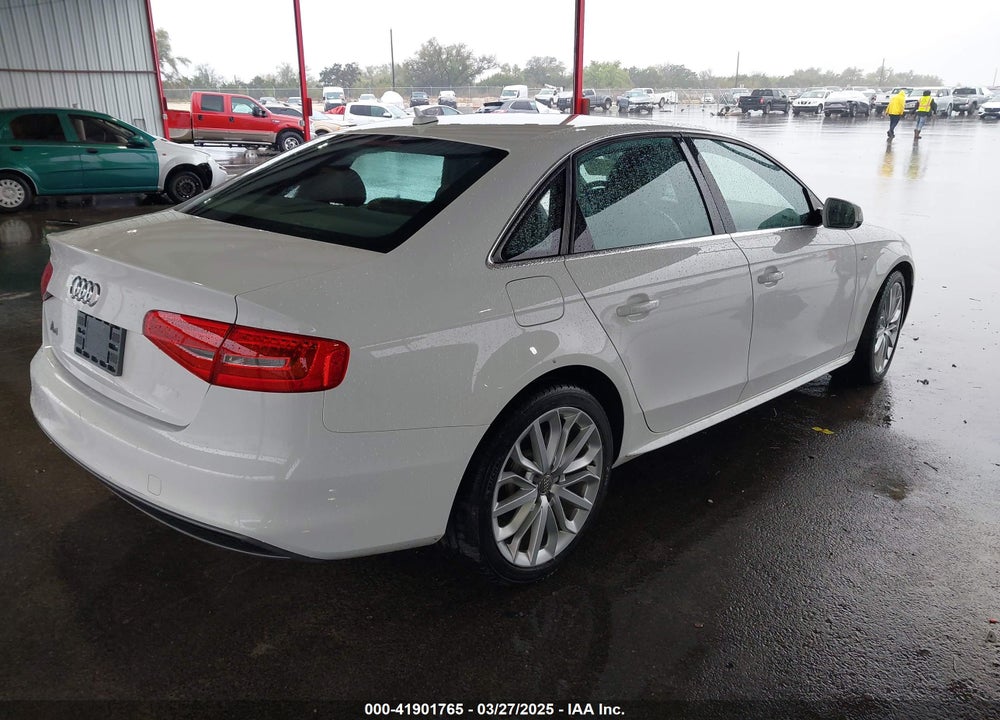 2014 AUDI A4 VIN: WAUAFAFLXEA018711