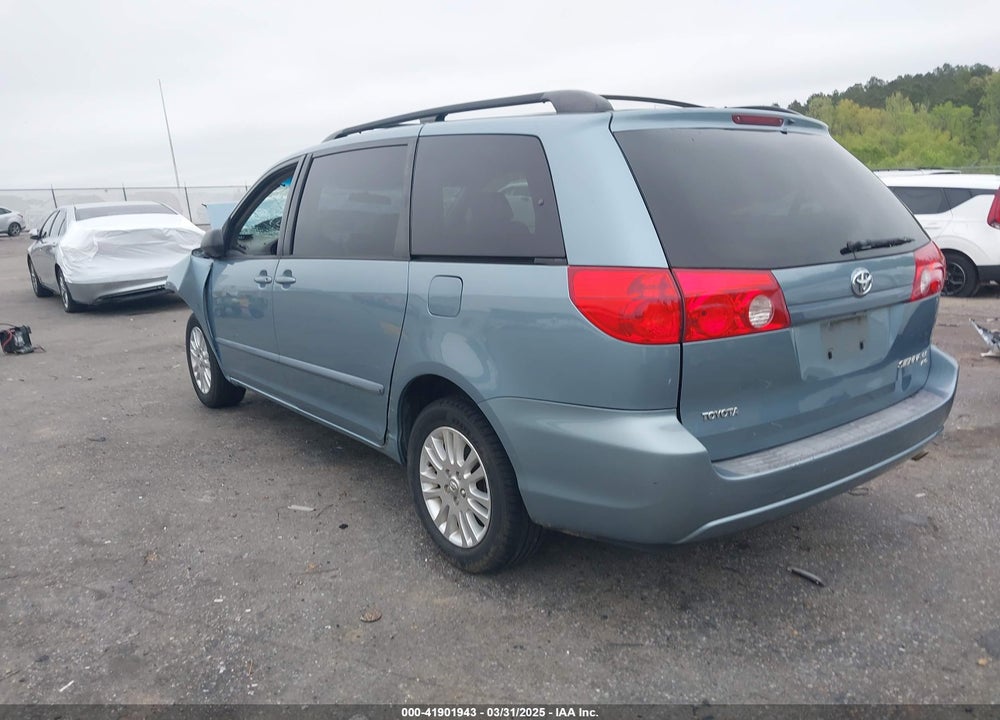 2008 TOYOTA SIENNA LE VIN: 5TDBK23C18S014969