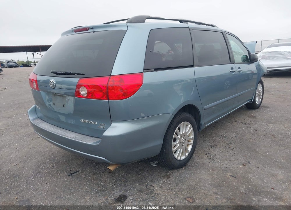 2008 TOYOTA SIENNA LE VIN: 5TDBK23C18S014969