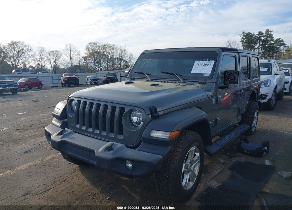 2019 JEEP WRANGLER UNLIMITED VIN: 1C4HJXDNXKW521175