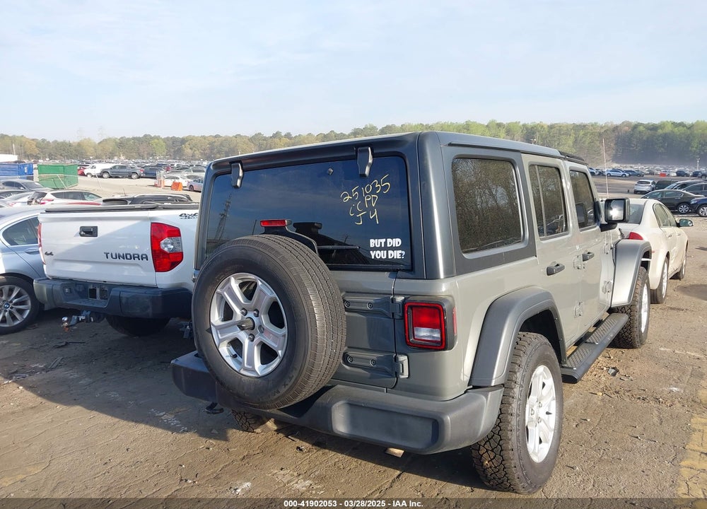 2019 JEEP WRANGLER UNLIMITED VIN: 1C4HJXDNXKW521175