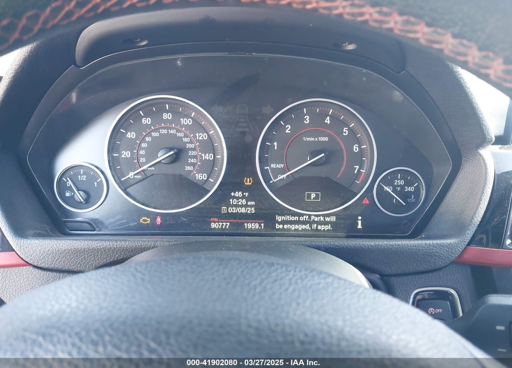 2013 BMW 328I VIN: WBA3B3G51DNR80824