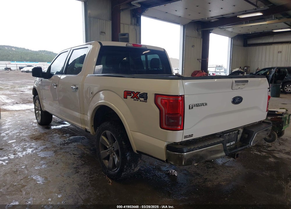 2015 FORD F-150 LARIAT VIN: 1FTEW1EG2FFA28940