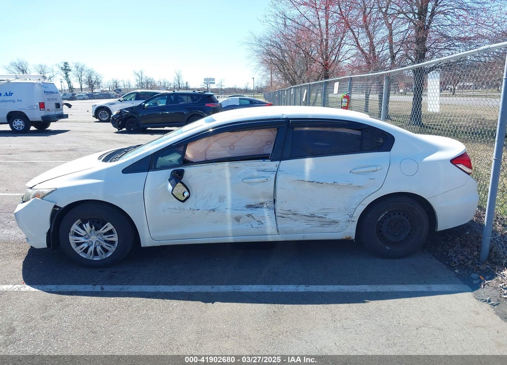 2013 HONDA CIVIC VIN: 2HGFB2F55DH555029