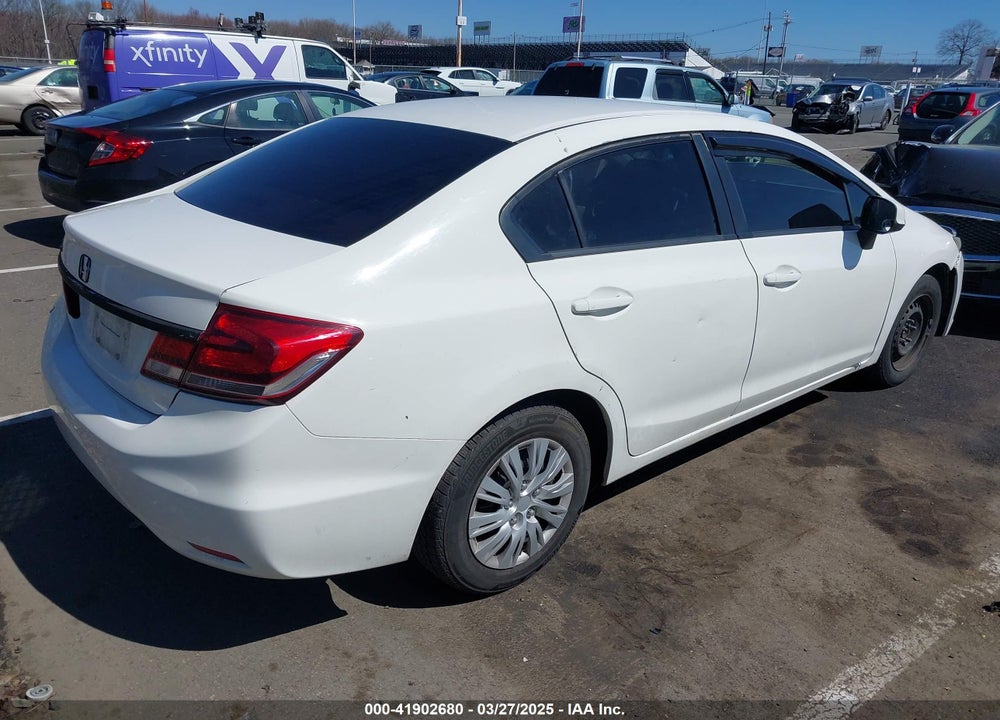 2013 HONDA CIVIC VIN: 2HGFB2F55DH555029