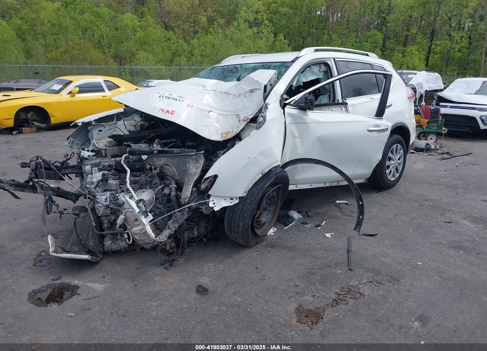 2016 NISSAN ROGUE S VIN: JN8AT2MTXGW030209