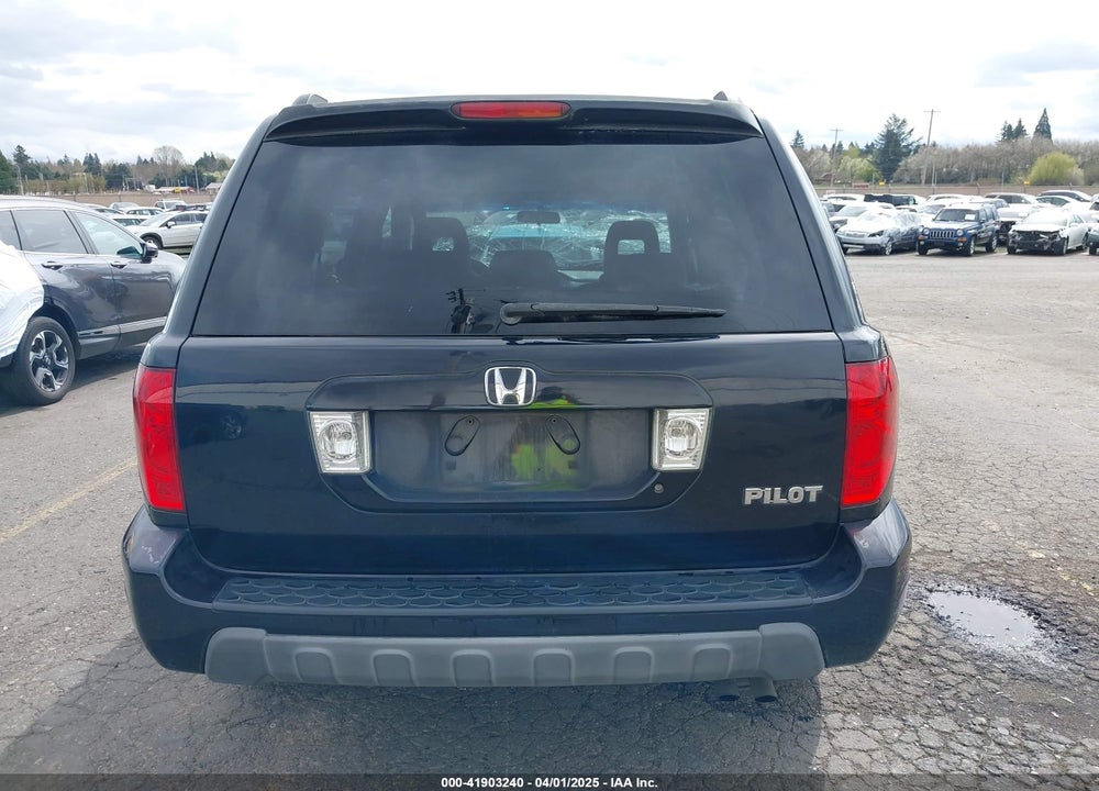 2005 HONDA PILOT EX VIN: 2HKYF184X5H506475