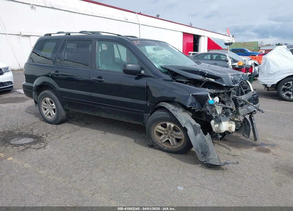 2005 HONDA PILOT EX VIN: 2HKYF184X5H506475